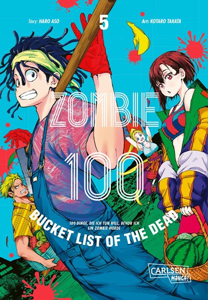 Zombie 100 - Bucket List of the Dead 5, Kotaro Takata ;  Haro Aso - Paperback - 9783551745705