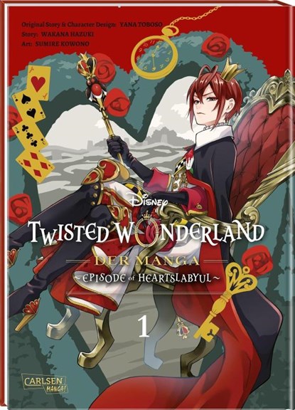 Twisted Wonderland: Der Manga 1, Yana Toboso ; Sumire Kowono ; Wakana Hazuki ; Disney - Gebonden - 9783551749925