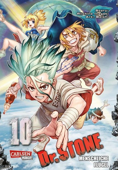 Dr. Stone 10, Boichi ; Riichiro Inagaki - Paperback - 9783551750174