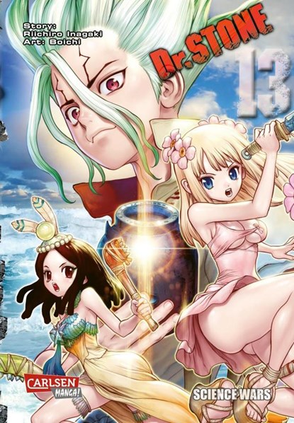 Dr. Stone 13, Boichi ; Riichiro Inagaki - Paperback - 9783551750204