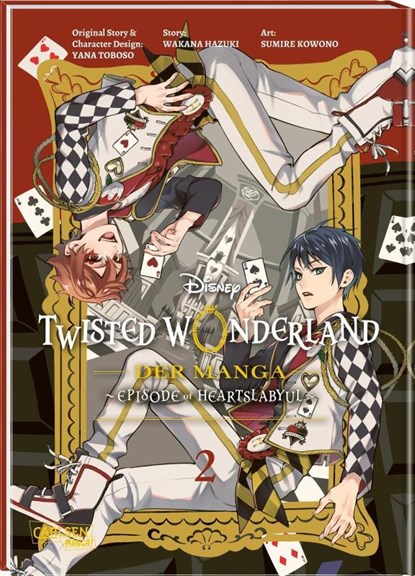 Twisted Wonderland: Der Manga 2, Yana Toboso ; Sumire Kowono ; Disney ; Wakana Hazuki - Gebonden - 9783551750853