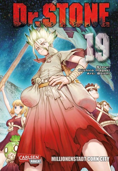Dr. Stone 19, Boichi ; Riichiro Inagaki - Paperback - 9783551752406