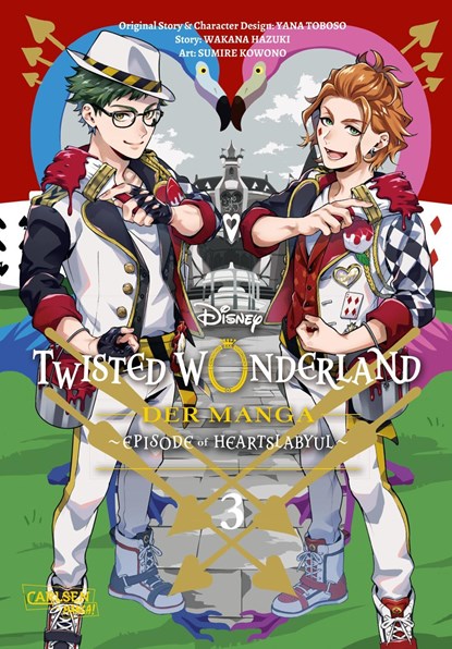 Twisted Wonderland: Der Manga 3, Yana Toboso ;  Sumire Kowono ;  Wakana Hazuki ; Disney - Gebonden - 9783551754899
