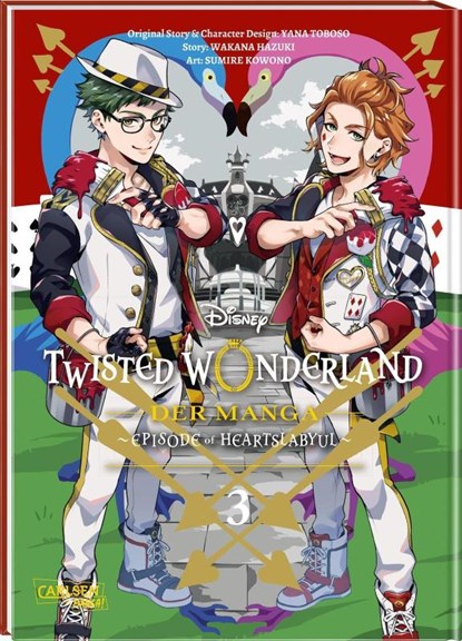 Twisted Wonderland: Der Manga 3, Yana Toboso ; Sumire Kowono ; Wakana Hazuki ; Disney - Gebonden - 9783551754899
