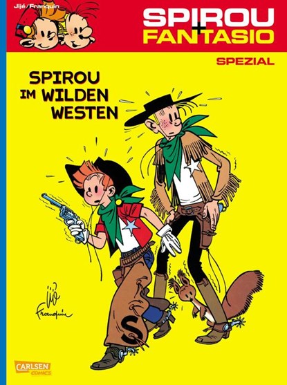 Spirou Spezial 05. Spirou im Wilden Westen, Jijé ; André Franquin - Paperback - 9783551776945