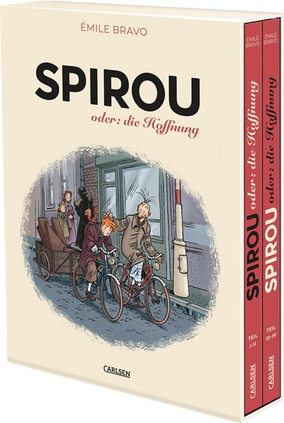 Spirou und Fantasio Spezial: Spirou oder: die Hoffnung 1-4 im Schuber, Émile Bravo - Losbladig - 9783551783486