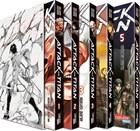 Attack on Titan, Bände 1-5 im Sammelschuber mit Extra | Hajime Isayama | 