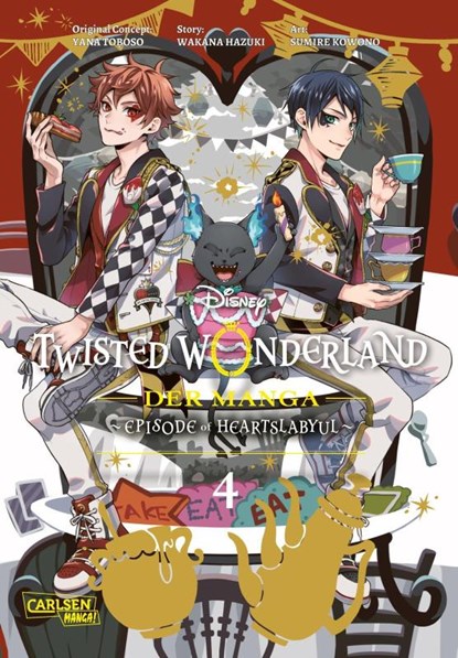 Twisted Wonderland: Der Manga 4, Yana Toboso ; Sumire Kowono ; Disney ; Wakana Hazuki - Gebonden - 9783551800879