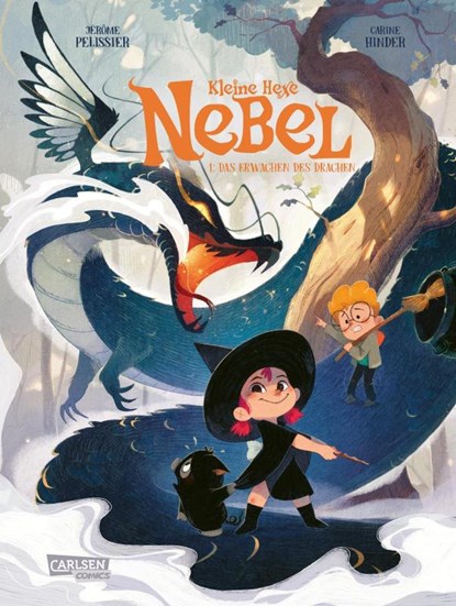 Kleine Hexe Nebel 1: Das Erwachen des Drachen, Jérôme Pélissier - Gebonden - 9783551804280