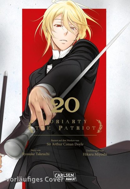 Moriarty the Patriot 20, Ryosuke Takeuchi - Paperback - 9783551808813