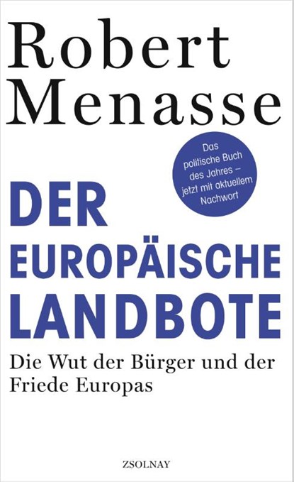 Der Europäische Landbote, Robert Menasse - Gebonden - 9783552056169