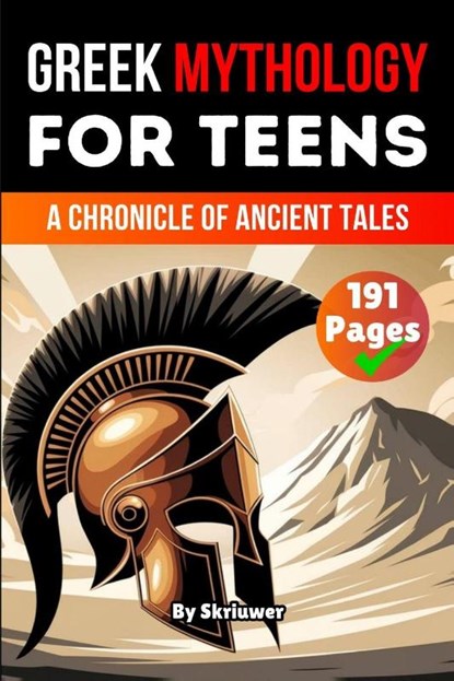 Greek Mythology Book for Teens, Skriuwer. com ; Auke de Haan - Paperback - 9783565081684