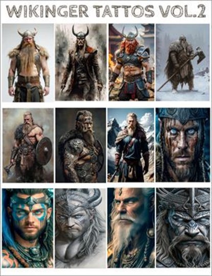 148 Wikinger Tattoo Vorlagen (Vikings Tattoos) - Volume 2, Otmar Trierweiler - Ebook - 9783565539673