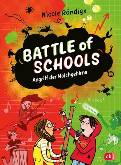 Battle of Schools - Angriff der Molchgehirne, Nicole Röndigs - Gebonden - 9783570180808