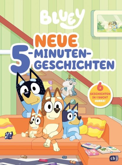 BLUEY - Neue 5-Minuten-Geschichten, niet bekend - Gebonden - 9783570183458