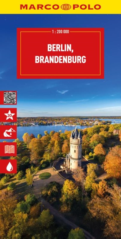 MARCO POLO Reisekarte Deutschland 04 Berlin, Brandenburg 1:225.000, niet bekend - Gebonden - 9783575016485