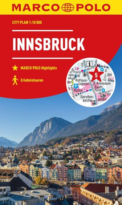 MARCO POLO Cityplan Innsbruck 1:12.000, niet bekend - Gebonden - 9783575016515