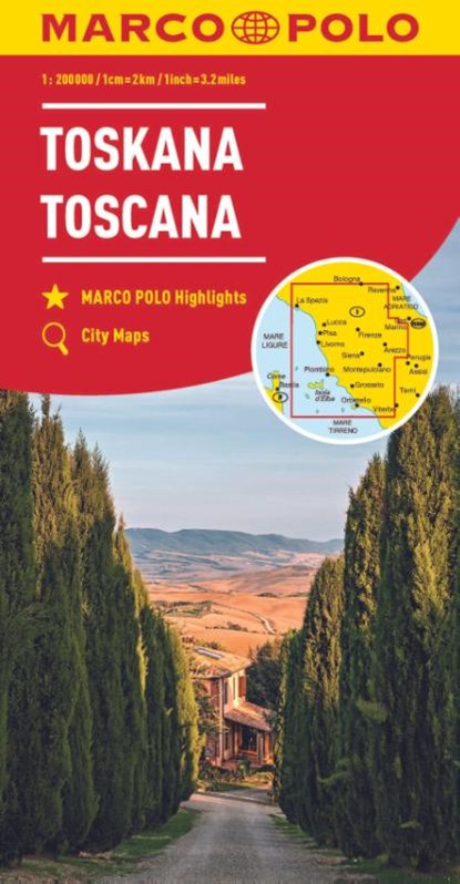 Marco Polo Wegenkaart 07 Toscane,  - Gebonden - 9783575016560