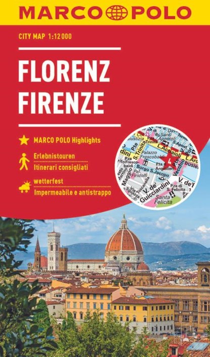MARCO POLO Cityplan Florenz 1:12.000, Marco Polo Verlag - Gebonden - 9783575016614