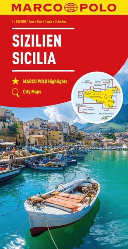 Sicily Marco Polo Map, Marco Polo - Gebonden - 9783575016751