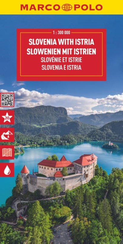 Marco Polo Wegenkaart Slovenië en Istrië, Marco Polo - Gebonden - 9783575017611