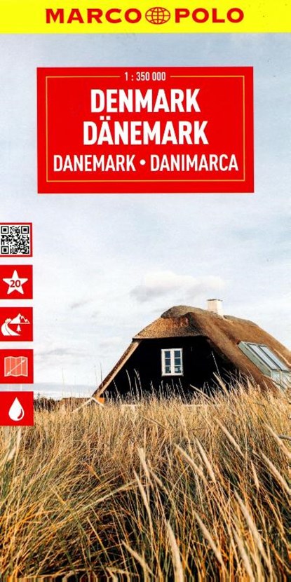Marco Polo Wegenkaart Denemarken, Marco Polo - Gebonden - 9783575017635