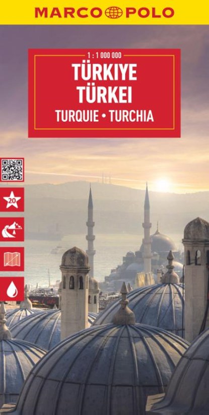 Turkey / Turkiye Marco Polo Map, Marco Polo - Gebonden - 9783575017734