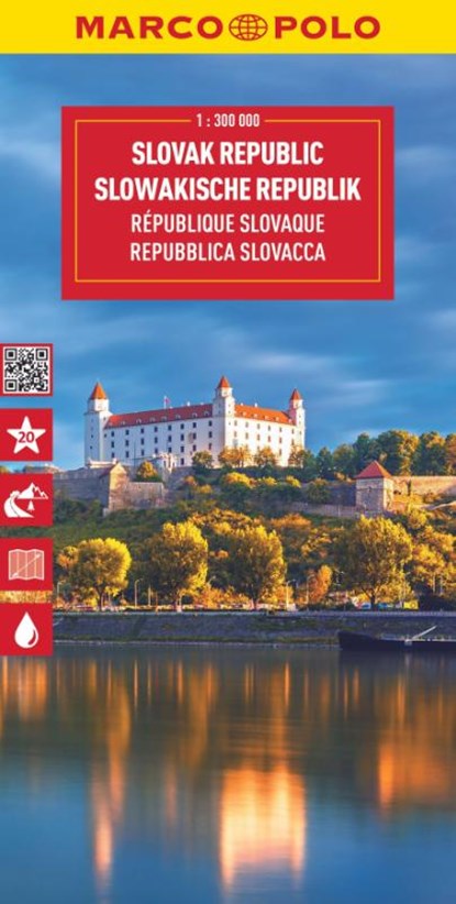 Slovak Republic Marco Polo Map, Marco Polo - Gebonden - 9783575017765