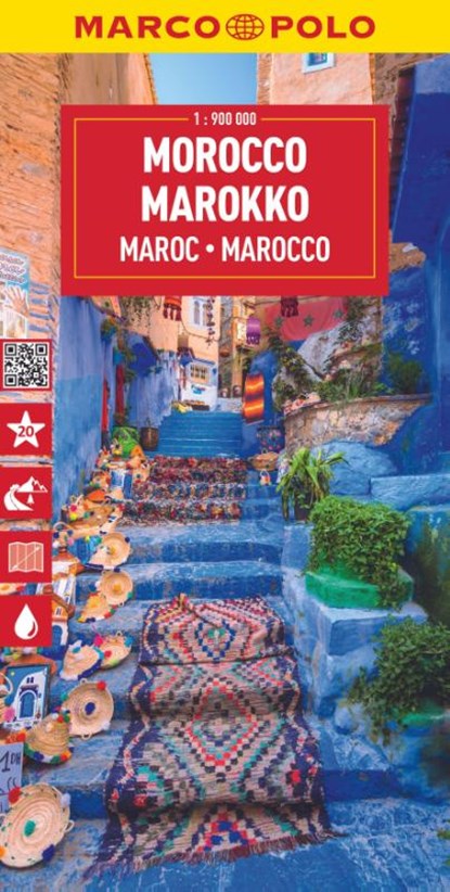 Morocco Marco Polo Map, Marco Polo - Gebonden - 9783575017802