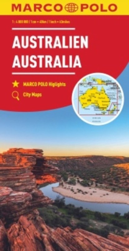 Australia Marco Polo Map, Marco Polo - Gebonden - 9783575017819