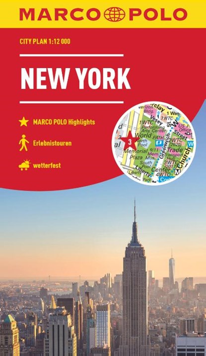 MARCO POLO Cityplan New York 1:12.000, Marco Polo Verlag - Gebonden - 9783575018564