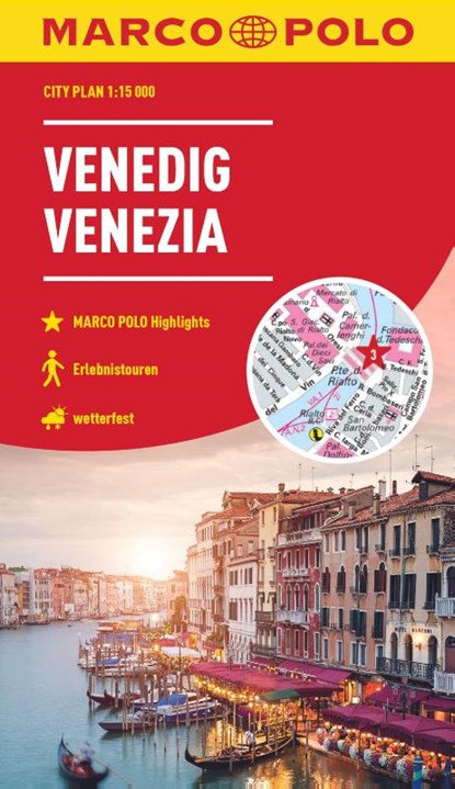 MARCO POLO Cityplan Venedig 1:5.500, Marco Polo Verlag - Gebonden - 9783575018632
