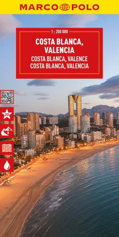 Costa Blanca Marco Polo Map, Marco Polo - Gebonden - 9783575018809