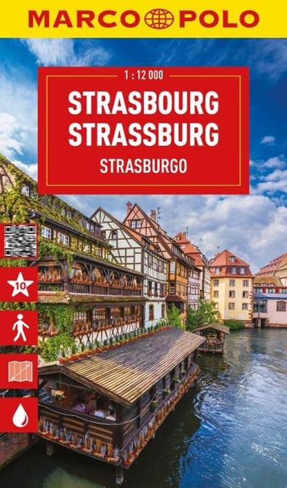 MARCO POLO Cityplan Straßburg 1:12.000, Marco Polo Verlag - Gebonden - 9783575018830