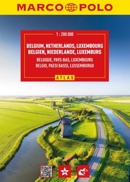 Marco Polo Wegenatlas Benelux, niet bekend - Gebonden - 9783575019080