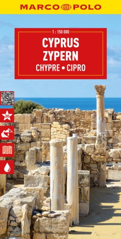 Cyprus Marco Polo Map, Marco Polo - Gebonden - 9783575019295