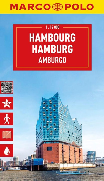 MARCO POLO Cityplan Hamburg 1:12.000, Marco Polo Verlag - Gebonden - 9783575020604