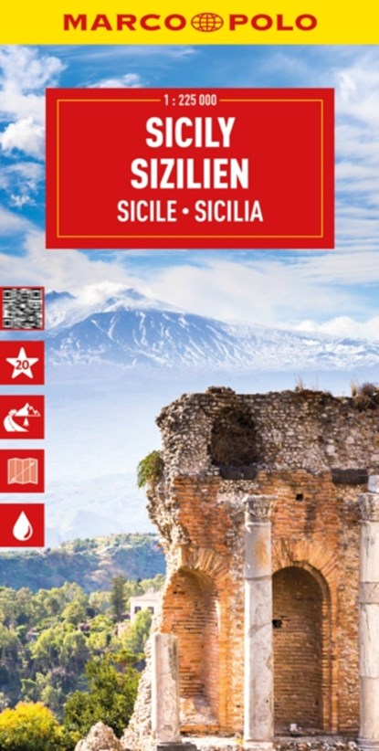Sicily Marco Polo Map, Marco Polo - Gebonden - 9783575021502