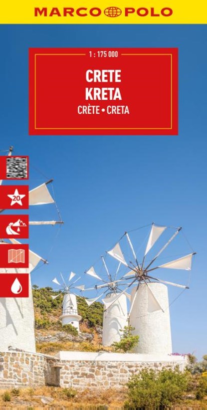 Crete Marco Polo Map, Marco Polo - Gebonden - 9783575021939