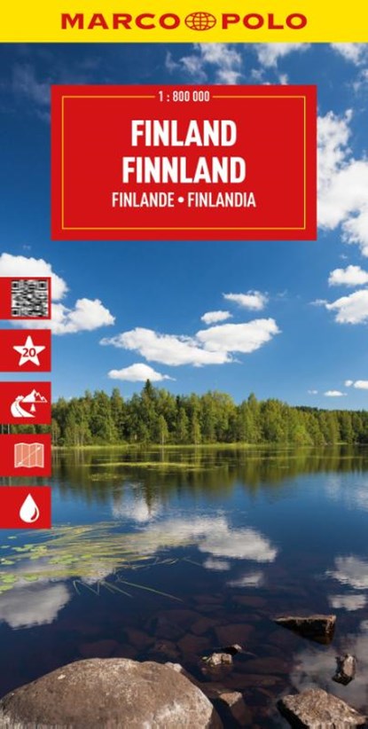 Finland Marco Polo Map, Marco Polo - Gebonden - 9783575022790