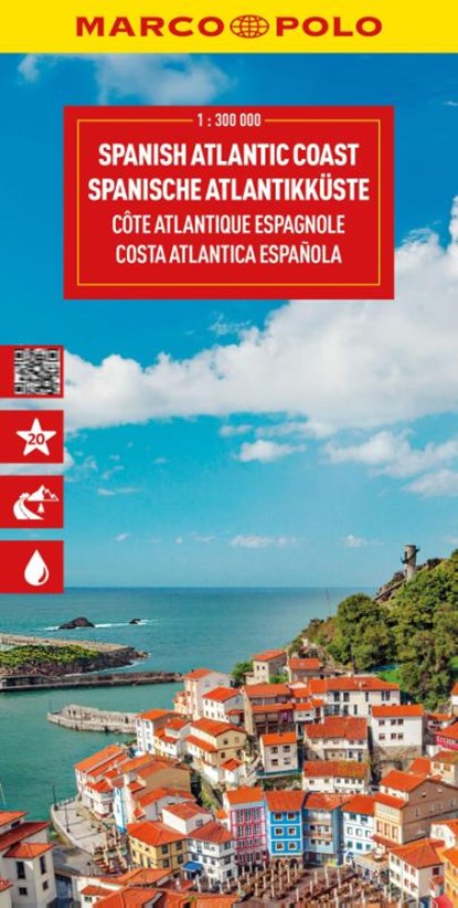 MARCO POLO Reisekarte Spanische Atlantikküste 1:350.000, niet bekend - Gebonden - 9783575022837