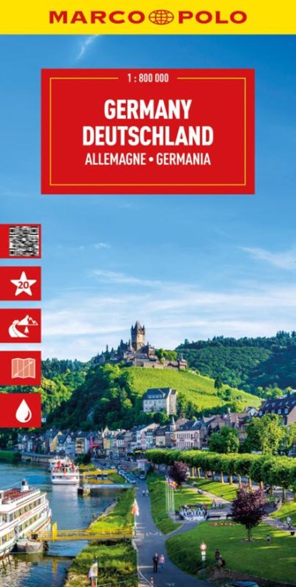 Germany Marco Polo Map, Marco Polo - Gebonden - 9783575022905