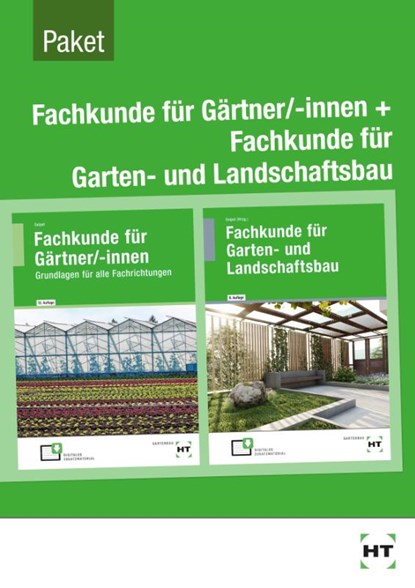 Paket Fachkunde für Gärtner + Fachkunde für Garten- und Landschaftsbau, Holger Seipel - Paperback - 9783582410900
