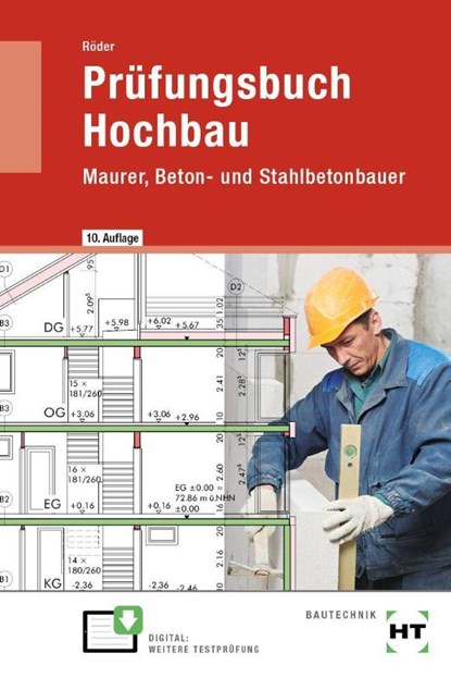 Prüfungsbuch Hochbau, Lutz Röder - Paperback - 9783582626318