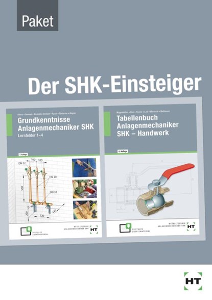 Paket. Der SHK-Einsteiger, Josef Wagner ; Uwe Wellmann ; Hans Werner Wagenleiter ; Joachim Albers - Paperback - 9783582739636
