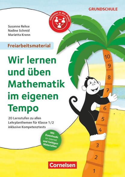 Freiarbeitsmaterial für die Grundschule - Mathematik - Klasse 1/2, Marietta Krenn ;  Susanne Rehse ;  Nadine Schmid - Losbladig - 9783589152063