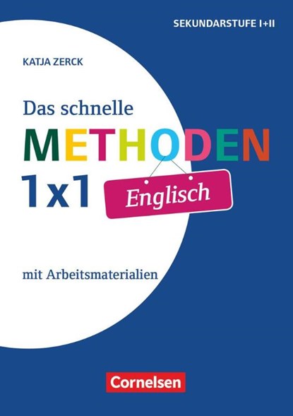 Fachmethoden: Das schnelle Methoden-1x1 Englisch, Katja Zerck - Paperback - 9783589163236
