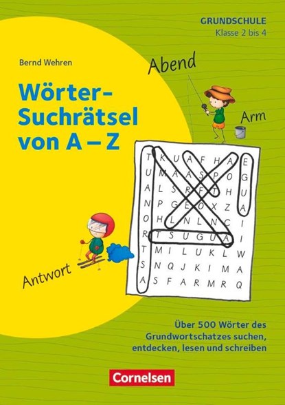 Klasse 2/3 - Wörter-Suchrätsel von A-Z, Bernd Wehren - Gebonden - 9783589167296