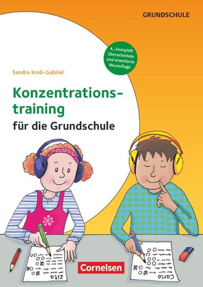 Konzentrationstraining für die Grundschule - Klasse 1-4, Sandra Kroll-Gabriel - Gebonden - 9783589169719