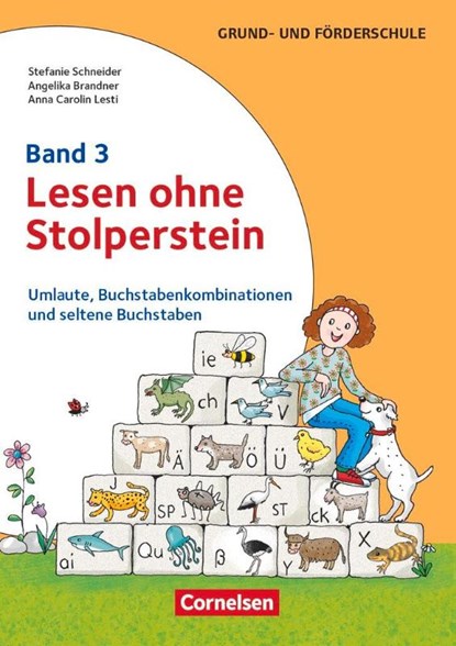 Lesen ohne Stolperstein - Band 3, Angelika Brandner ; Anna Carolin Lesti ; Stefanie Schneider - Gebonden - 9783589169771